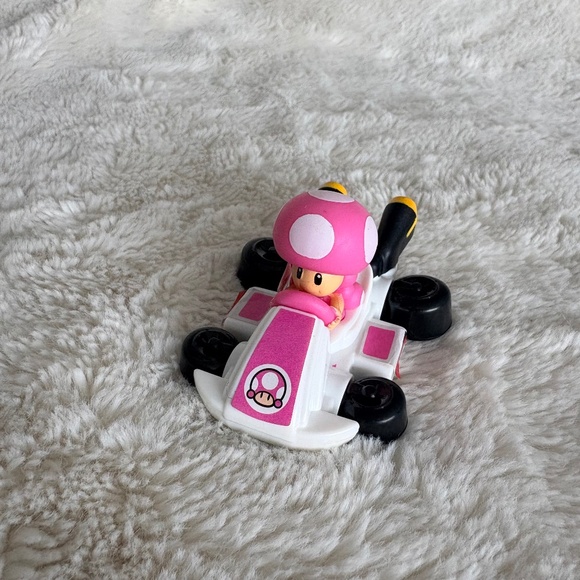 Mario Kart Other - McDonald’s Mario Kart Toadette Toy – 2022 Happy Meal Figure, Collectible
